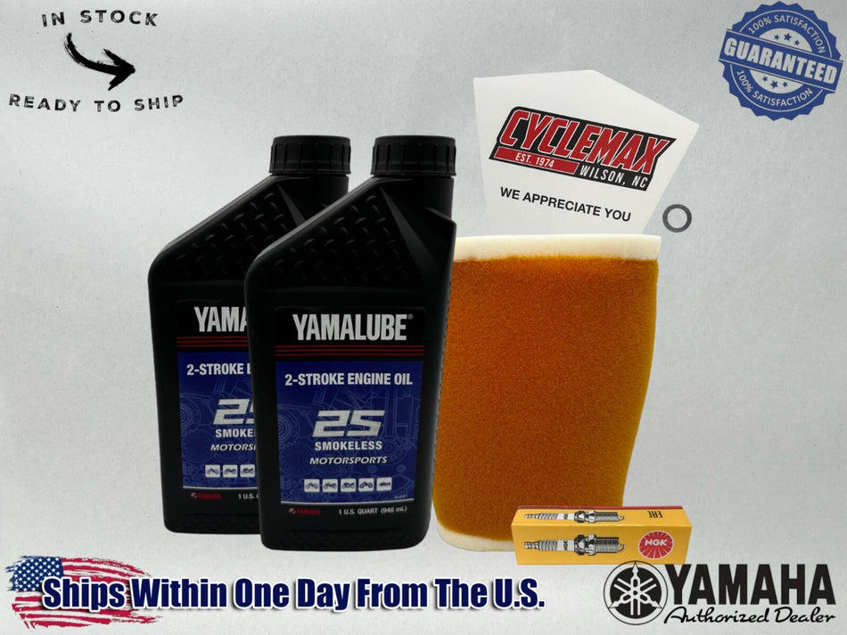 Yamalube Smokeless 2Stroke Premix TuneUp Kit for 1977-1979 Yamaha DT250