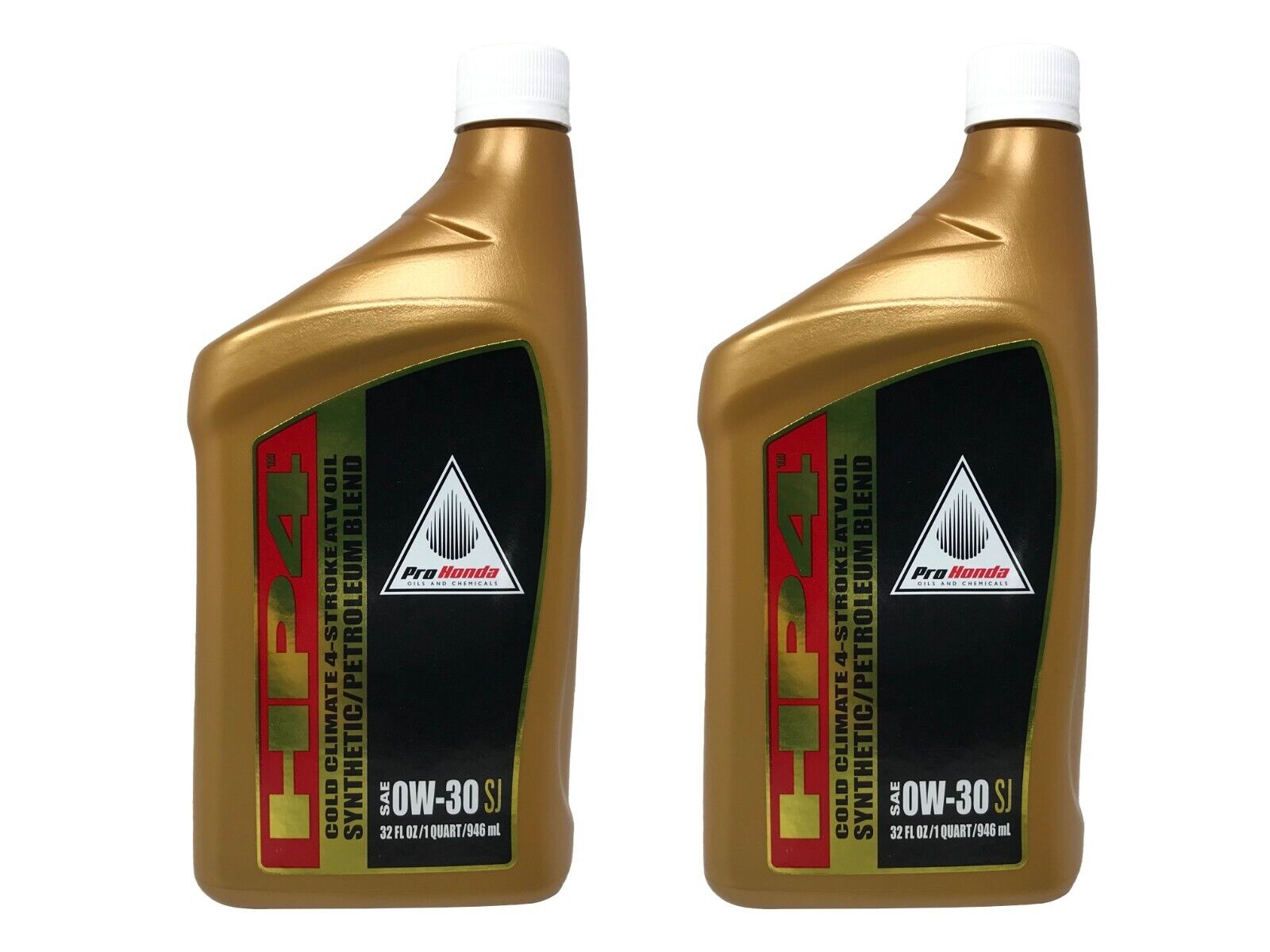 Honda OEM HP4 0W-30 Synthetic Blend Oil 08C35-A03W0M Cold Climate - 2 Pack