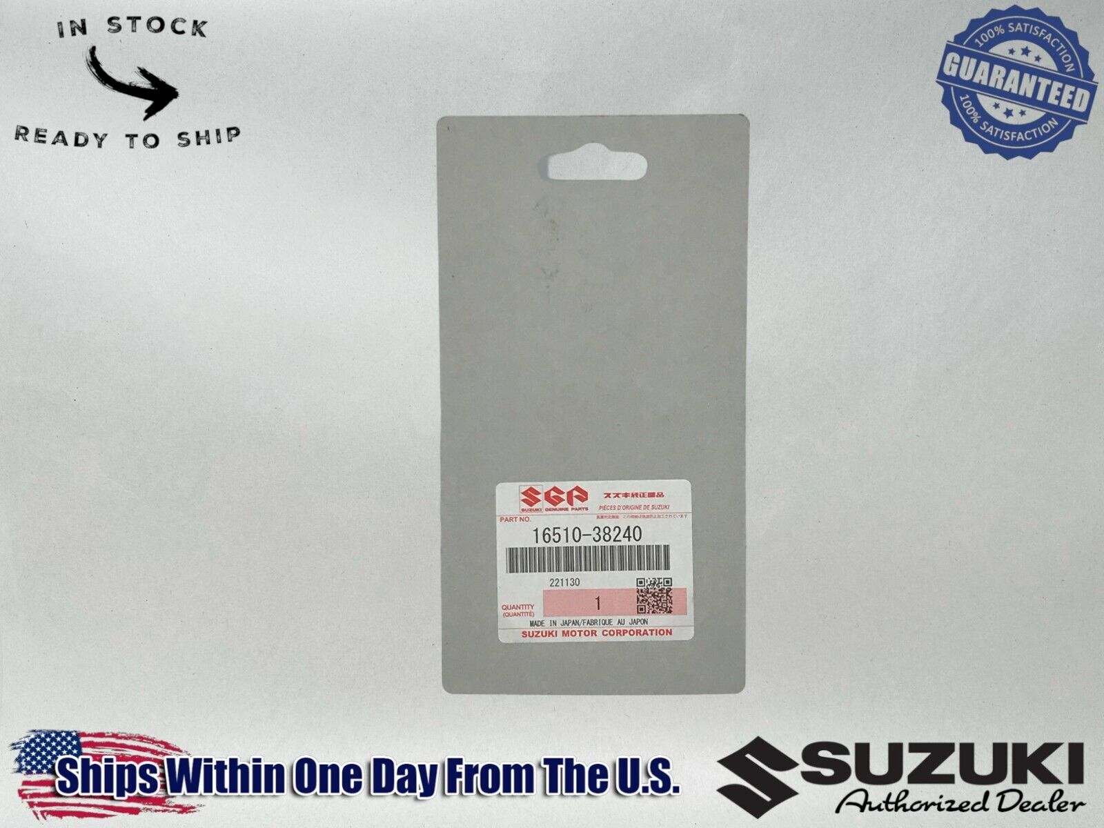 Suzuki Genuine OEM Oil Filter 16510-38240