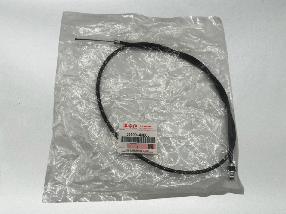 Suzuki Genuine OEM 1987-06 QUADSPORT LT 80 LT80 THROTTLE CABLE ASSY 58300-40B00