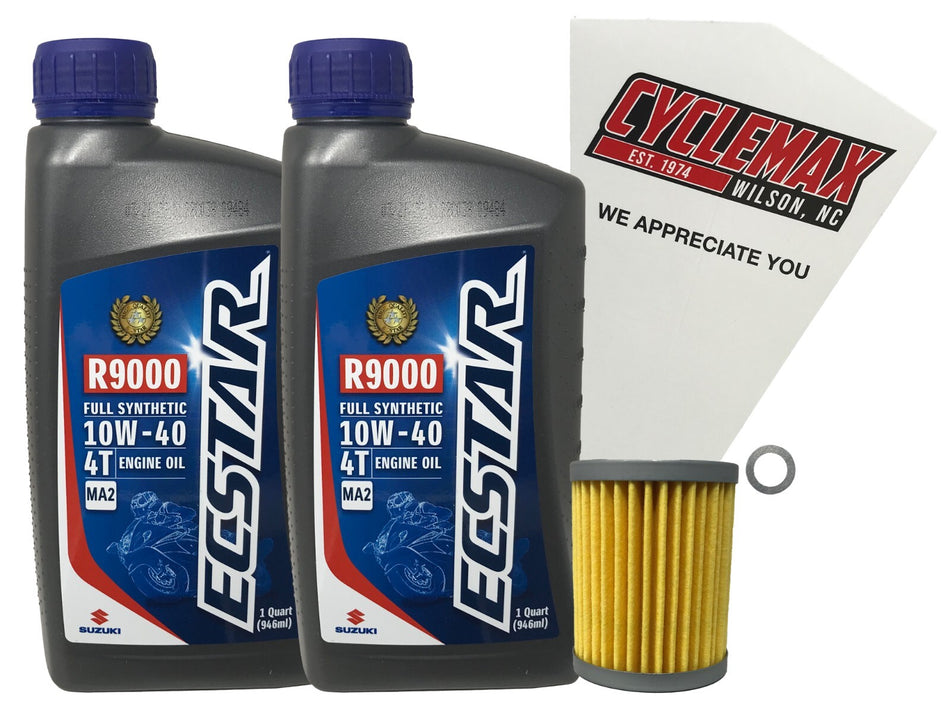 Genuine OEM Full Synthetic Oil Change Kit fits 2003-2006 Suzuki AN-400
