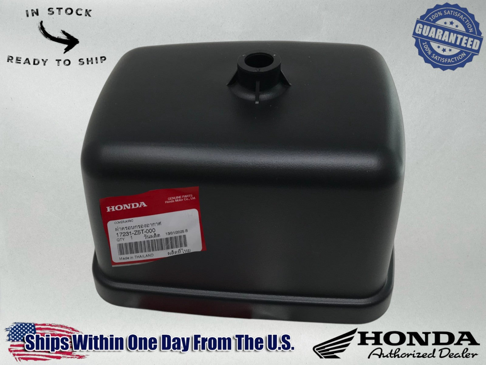 Honda Genuine OEM Air Cleaner Cover Housing Fits GX340 GX390 17231-Z5T-000