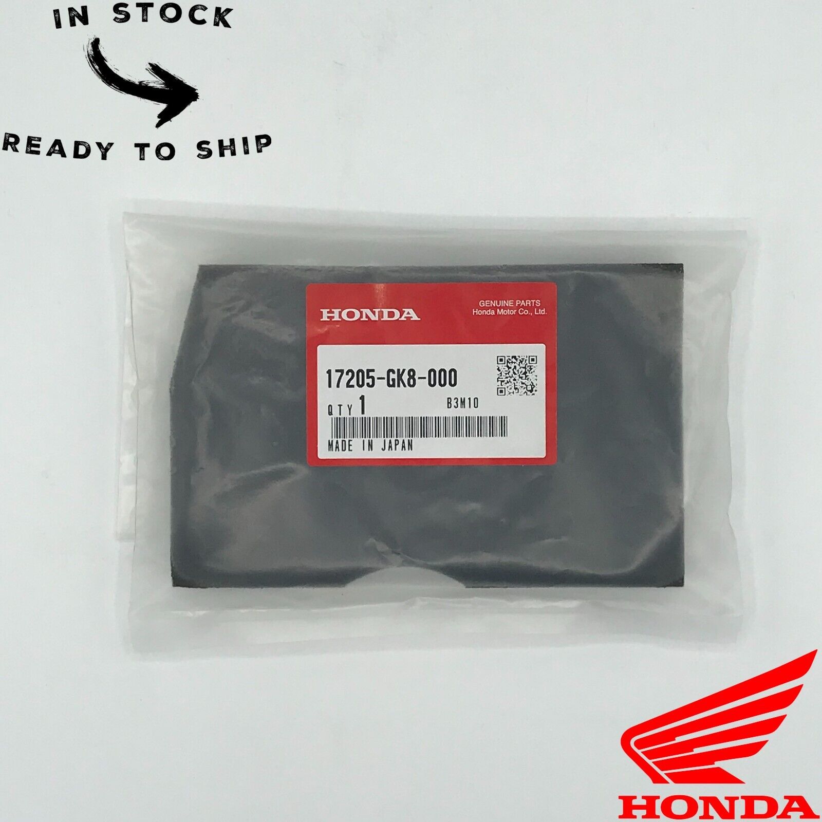 Genuine OEM Honda Air Filter 17205-GK8-000