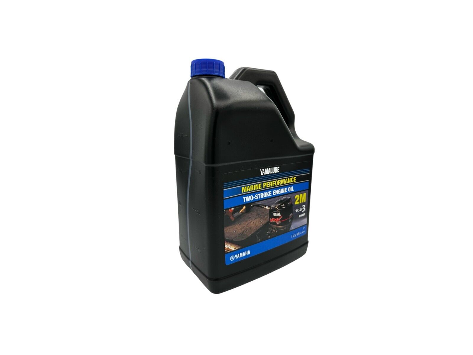 Yamaha Outboard Yamalube 2M Marine Semi-Synthetic 2 Stroke Oil LUB-2STRK-MI-04