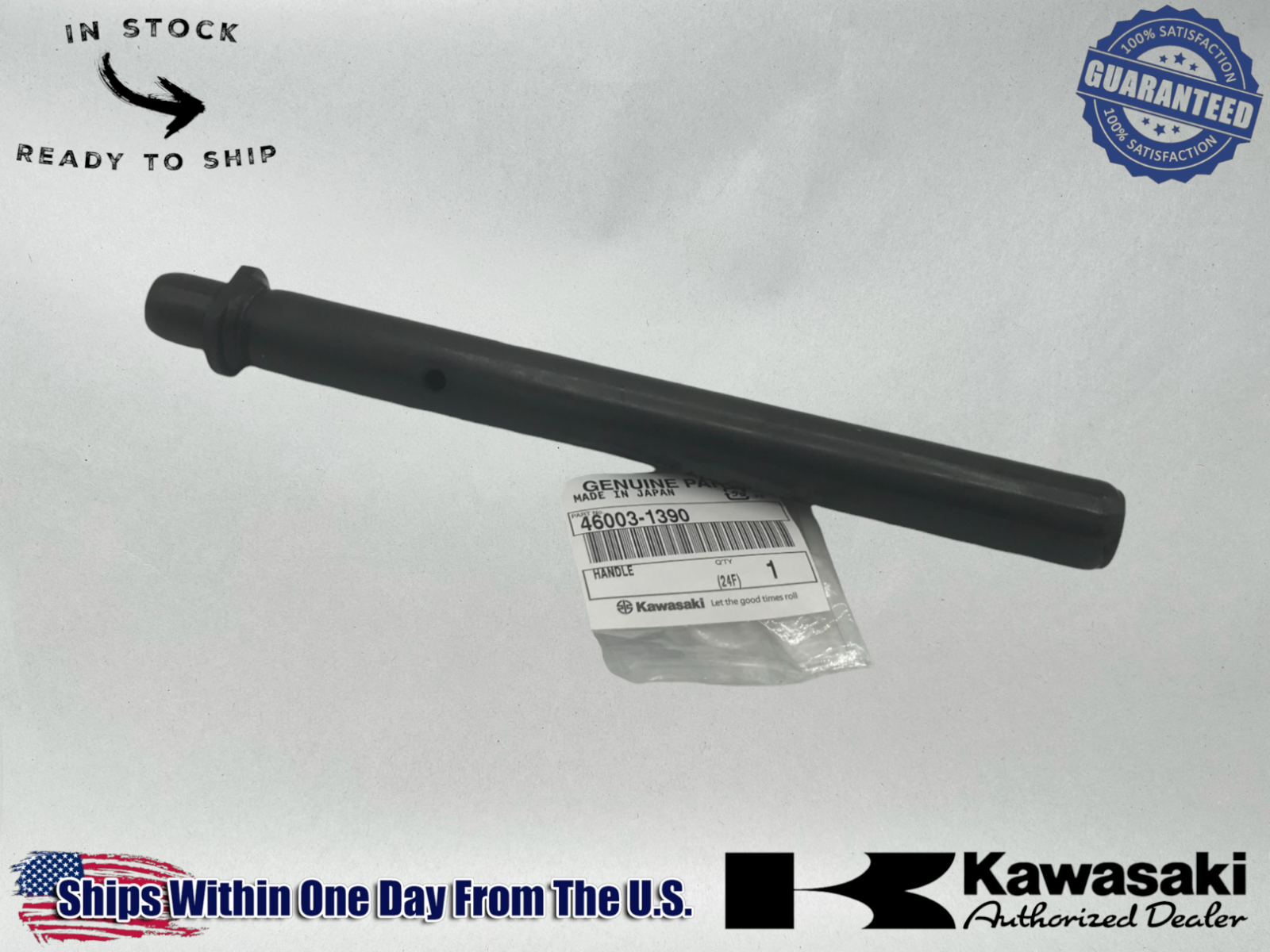 Kawasaki OEM 1994-2009 Ninja 500 500R EX500 OEM Handlebar 46003-1390 1