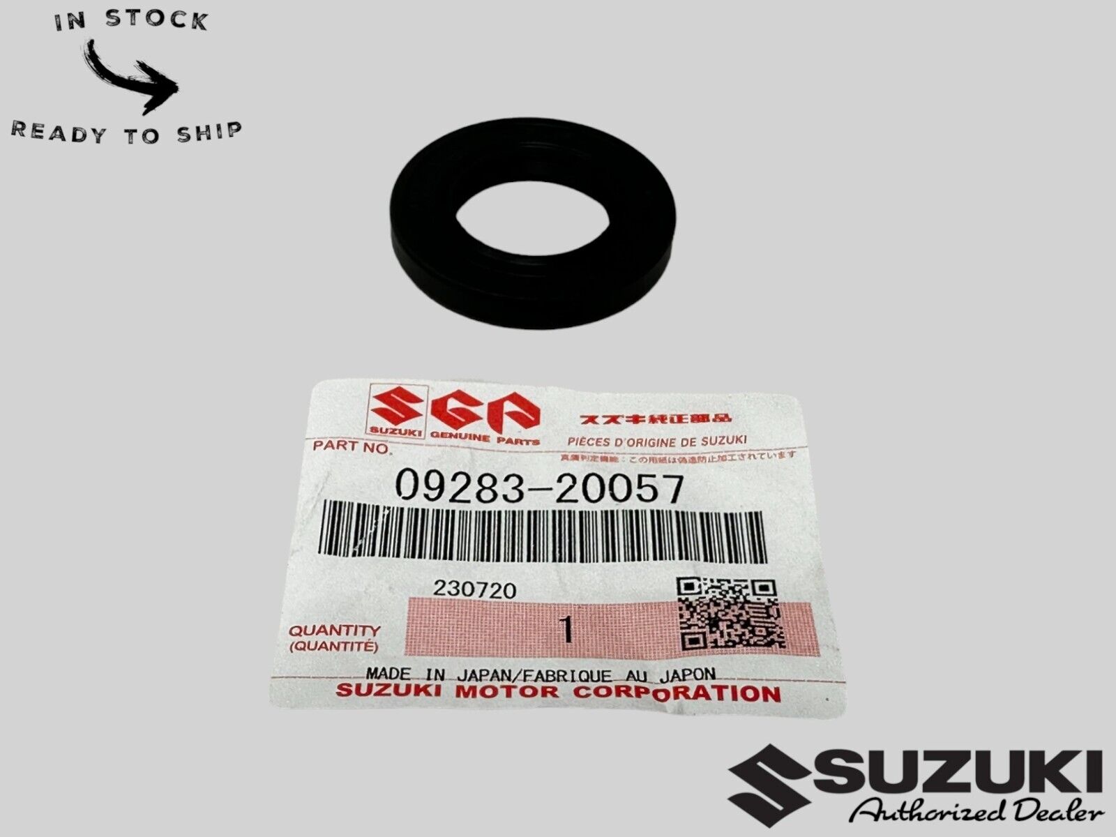 Suzuki Genuine OEM Oil Seal 09283-20057