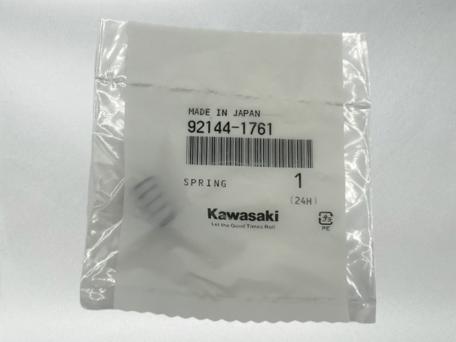 Kawasaki Genuine OEM Authentic Oil Filter Cover Spring KX 250 450 92144-1761