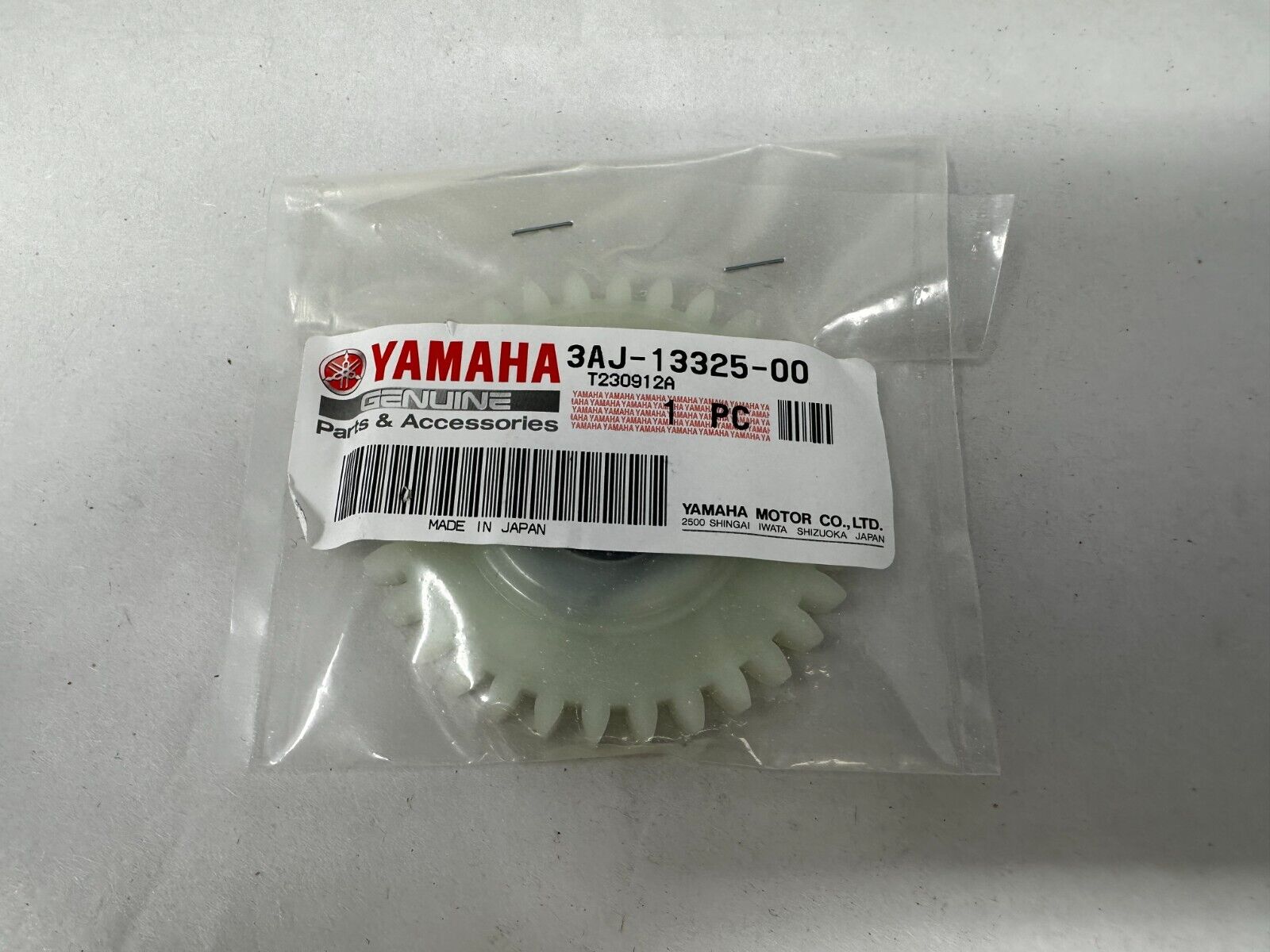 Yamaha Genuine OEM Authentic Pump Drive Gear 3AJ-13325-00-00