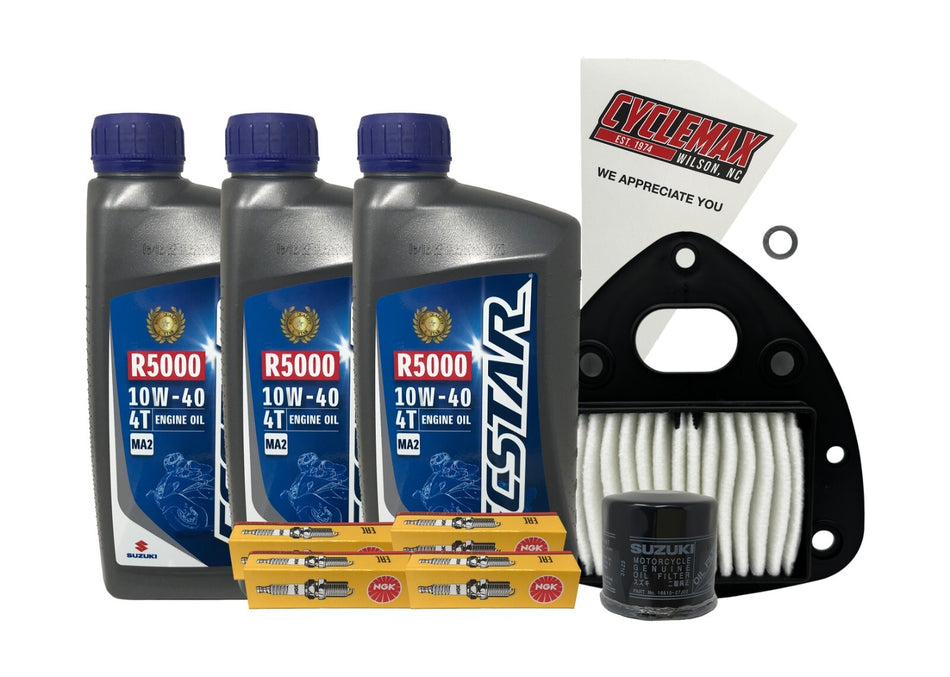 Suzuki Ecstar Standard Tune-Up Kit for 2017-2019 VZ800 MARAUDER with Spark Plugs