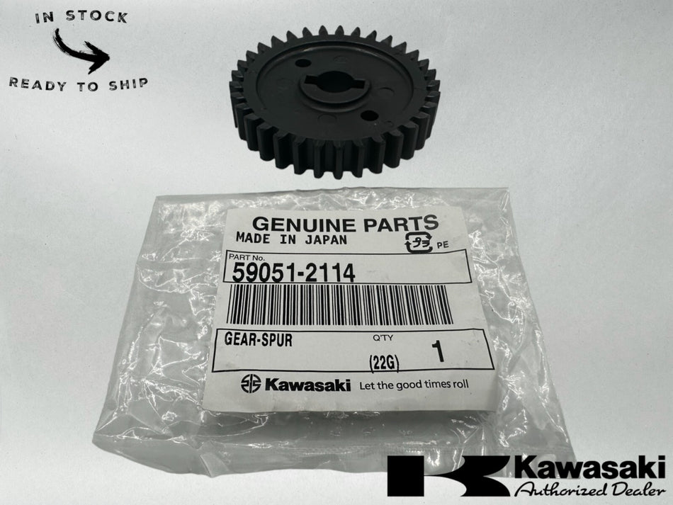 Kawasaki Genuine OEM Spur Gear 59051-2114