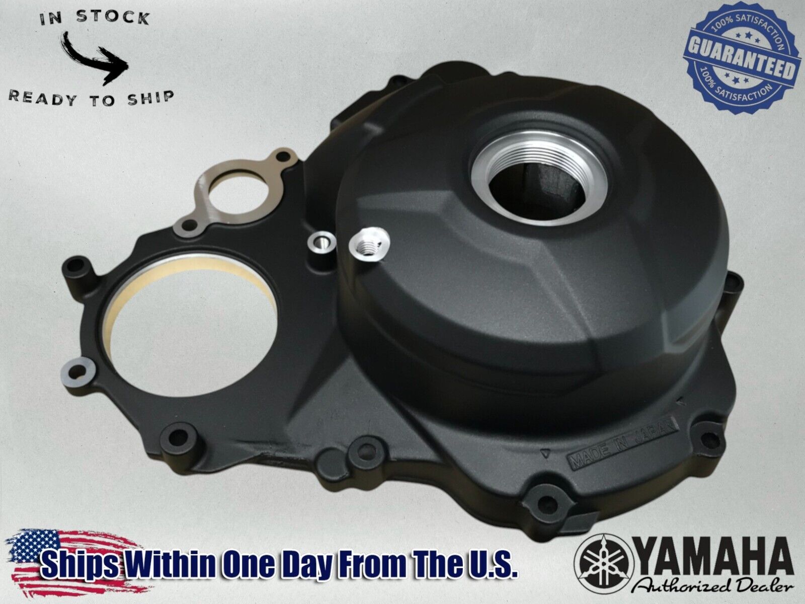 Yamaha FJ09 FZ09 MT09 MT-09 XSR900 LH STATOR COVER W/ GASKET 1RC-15411-01-00