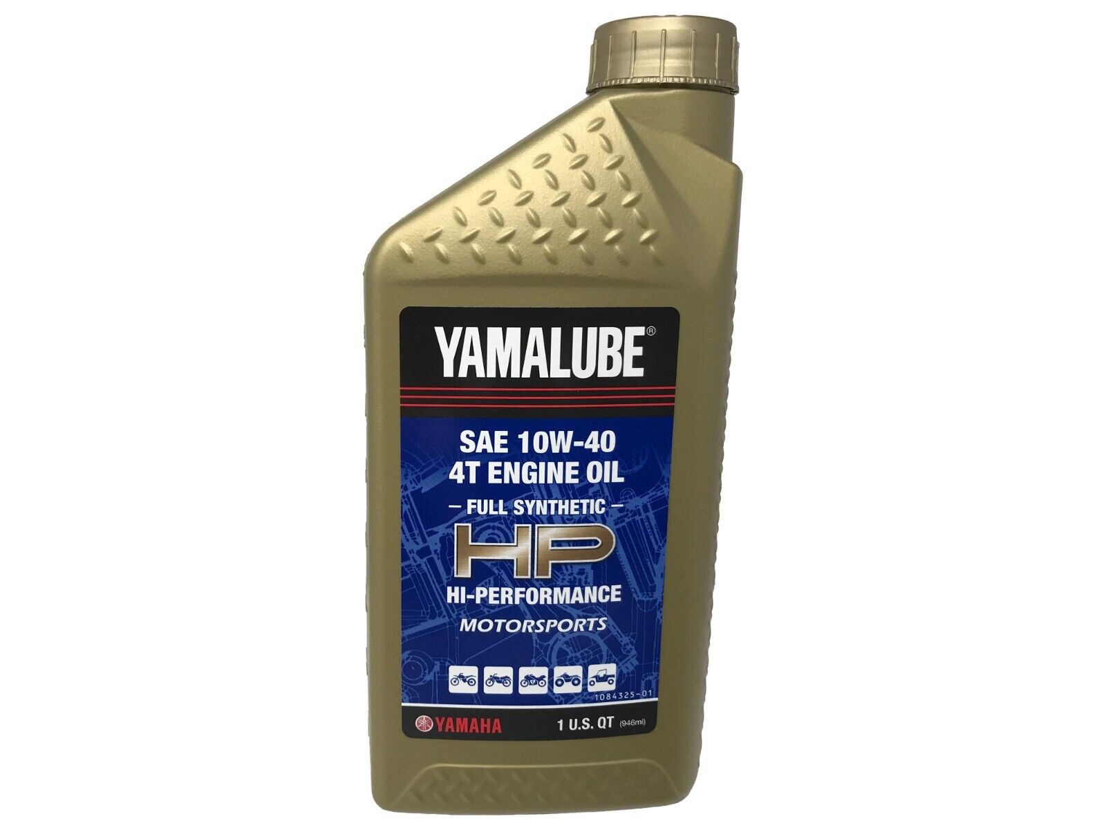 Yamaha Genuine OEM Yamalube Full Synthetic 10W-40 Oil LUB-10W40-FS-12