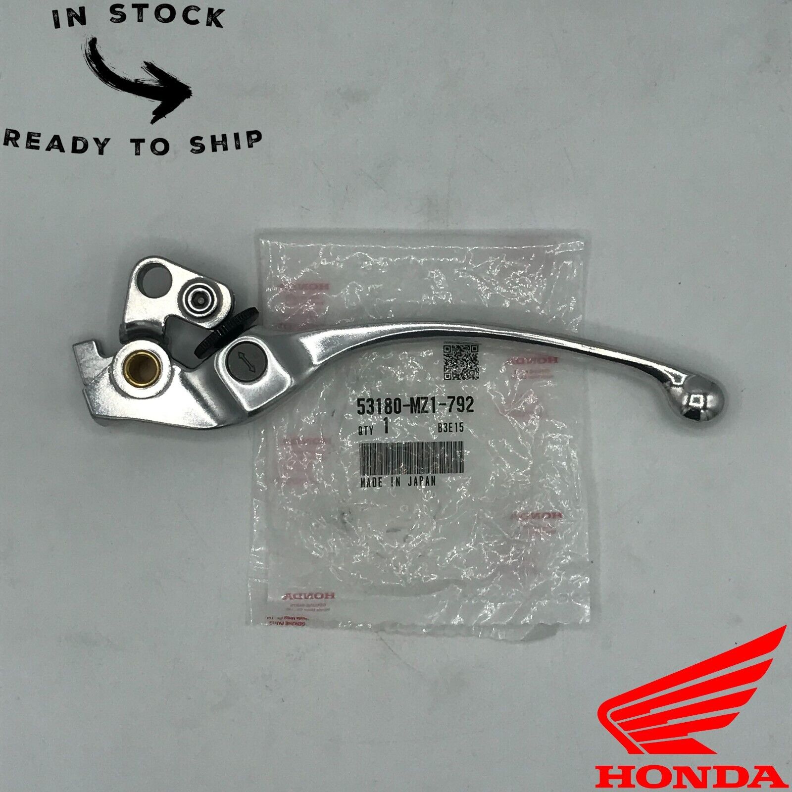 Genuine OEM Honda Left Clutch Lever 53180-MZ1-792