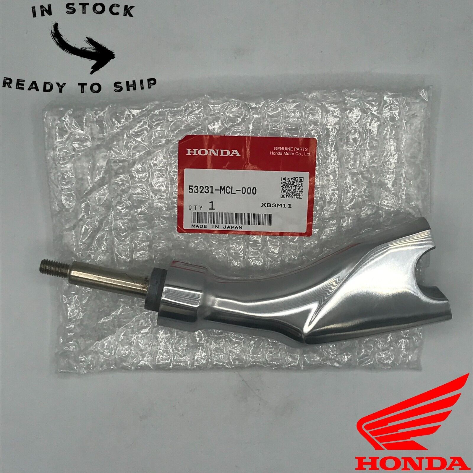 Genuine OEM Honda Handlebar Mount Riser 53231-MCL-000