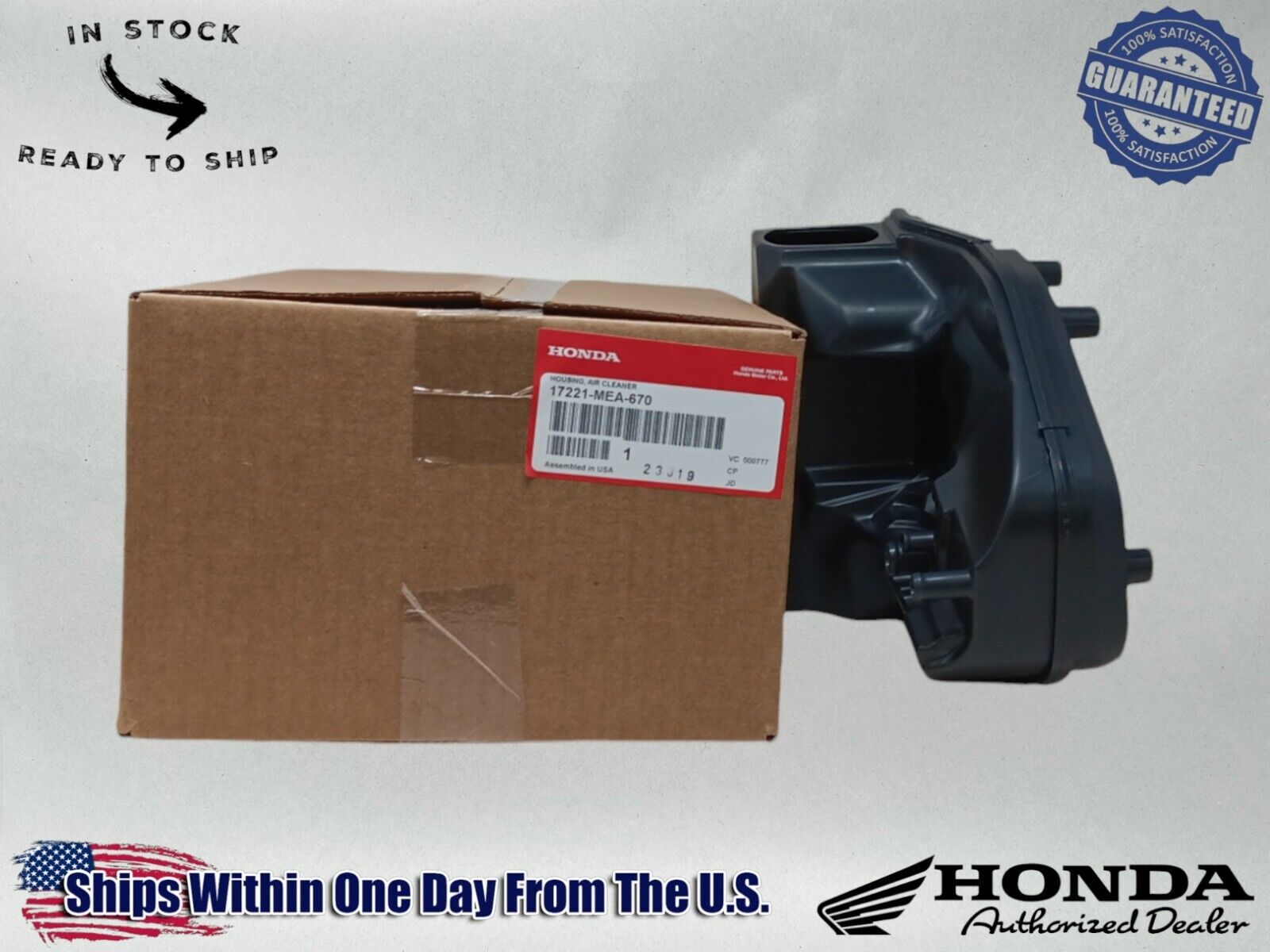 Honda Genuine OEM Authentic Air Filter Box Housing  17221-MEA-670