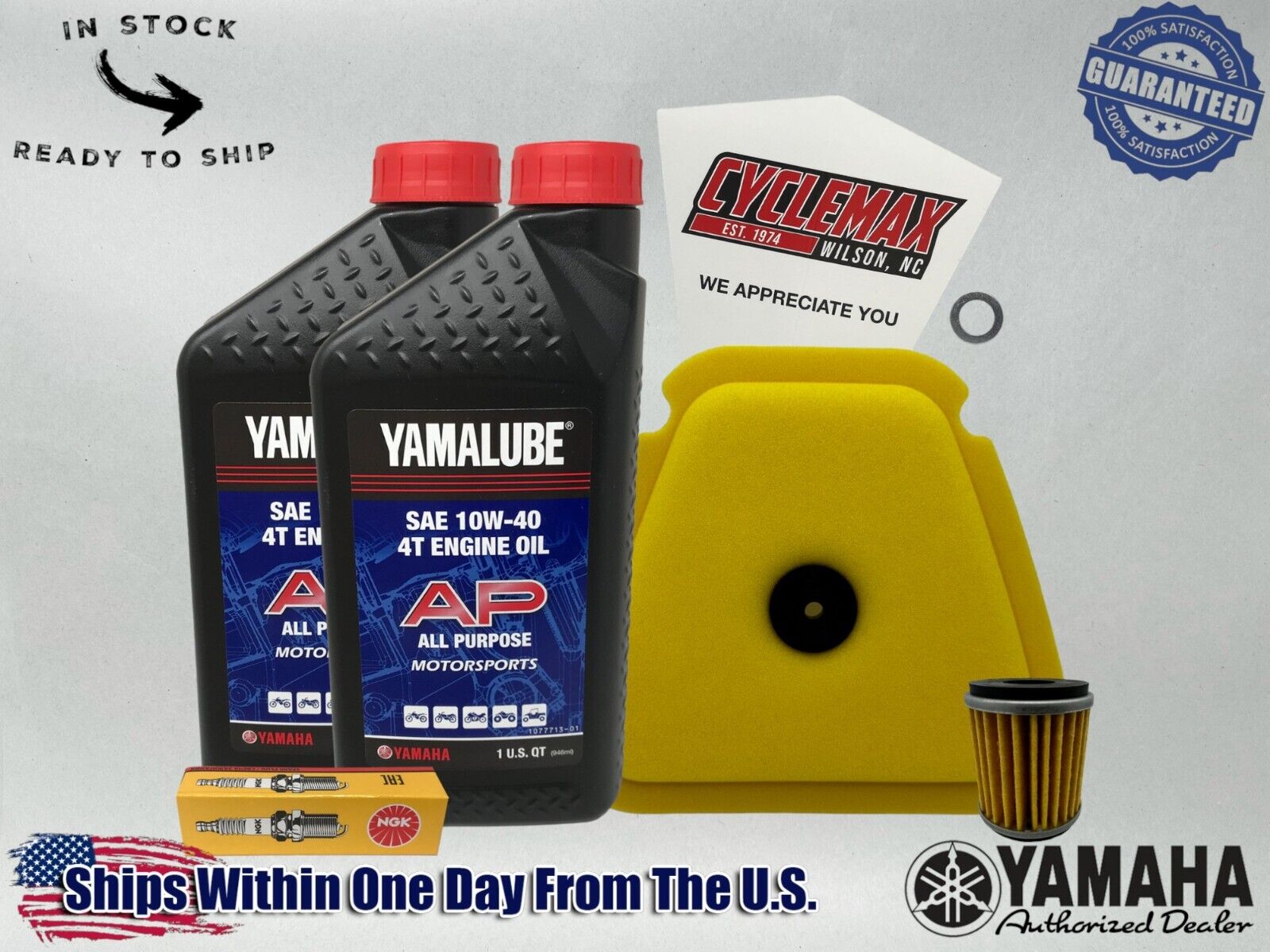 Cyclemax Standard Yamalube Tune-Up Kit fits 2021-2024 Yamaha WR450