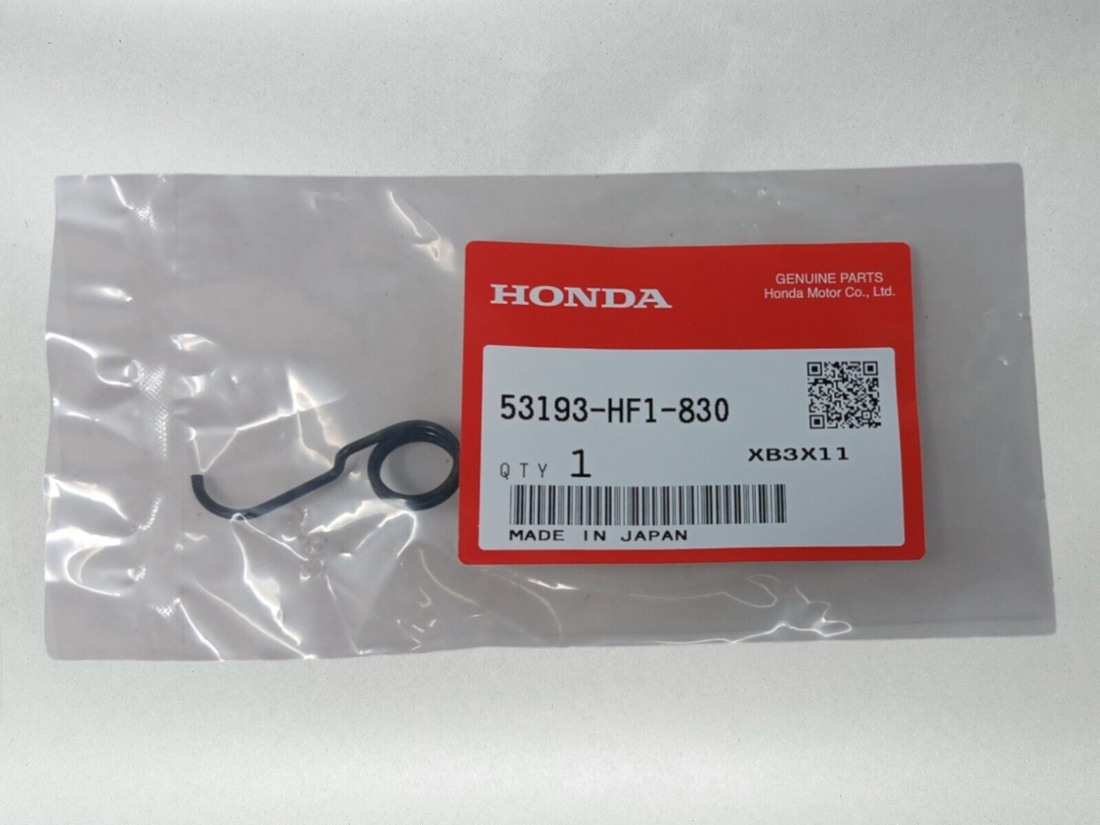 Honda Genuine OEM Authentic Rear Hand Brake Lever Return Spring  53193-HF1-830