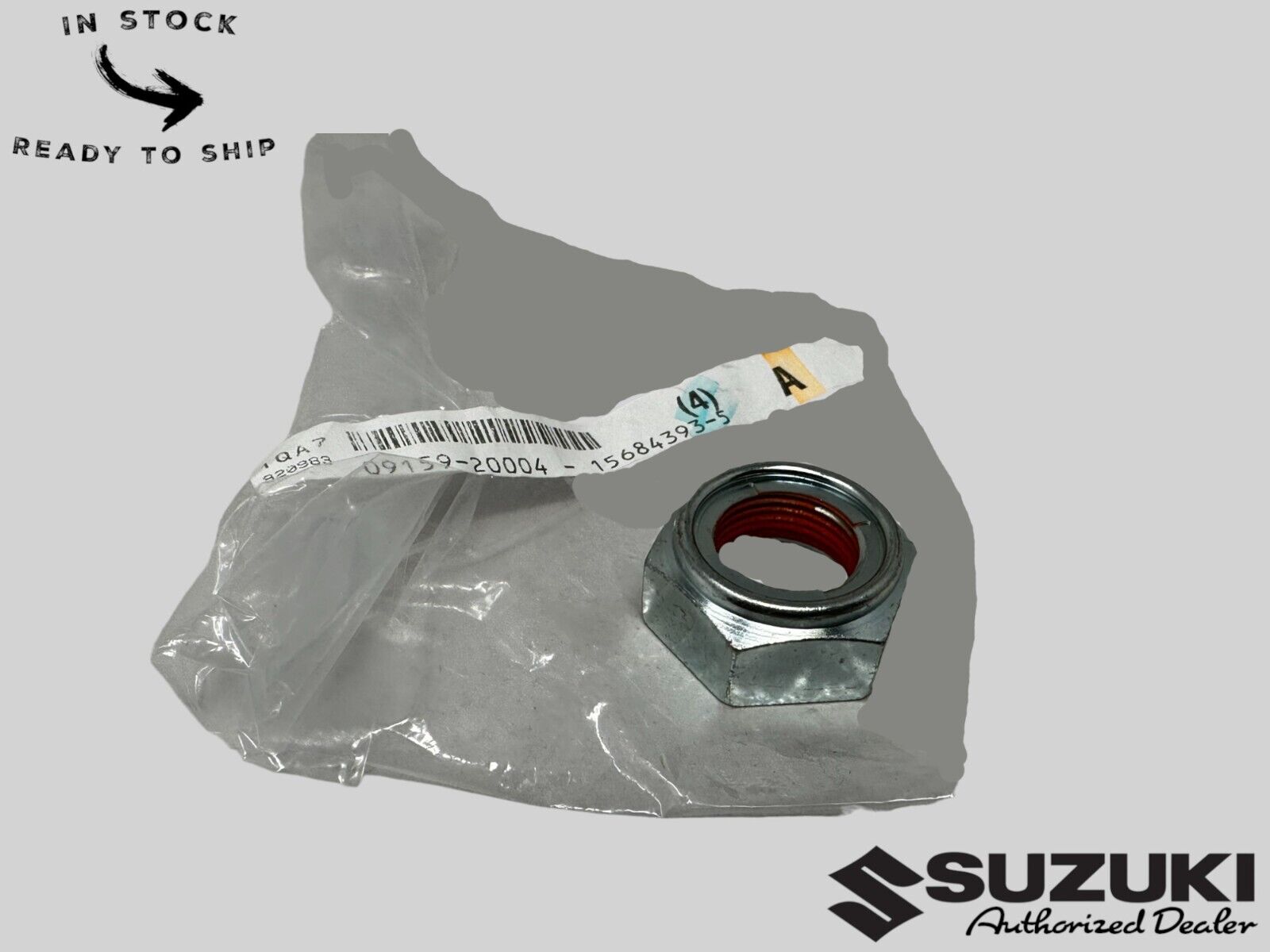 Suzuki Genuine OEM 20 MM Nut 09159-20004