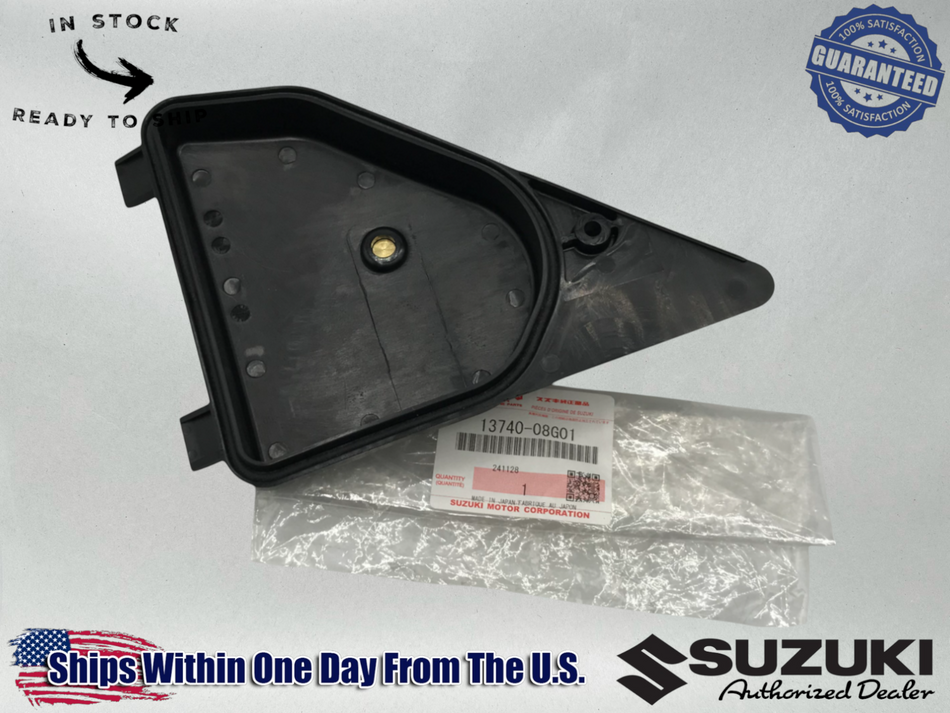 Suzuki OEM AIR FILTER CLEANER CAP COVER 2003-24 DRZ125 KLX125 13740-08G01