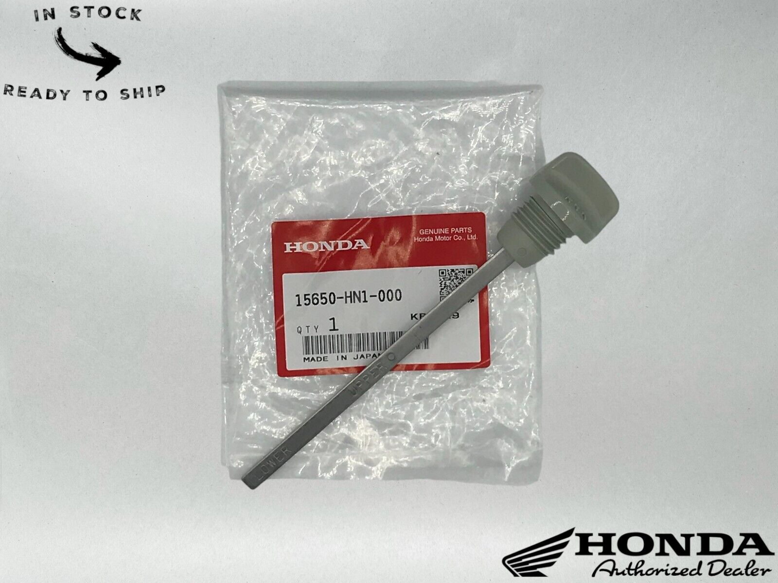 Honda Genuine OEM Oil Dipstick 15650-HN1-000