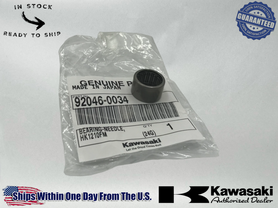 Kawasaki OEM (00-13)Mule 3000 3010 (05-25)Brute Force 650 750 Bearing 92046-0034