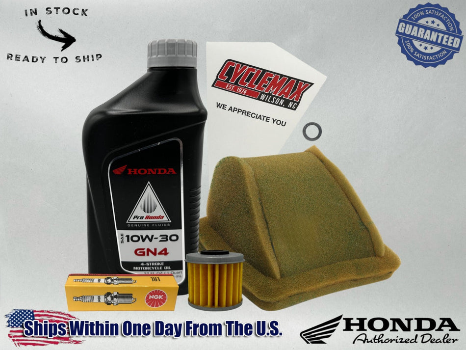 Standard GN4 10W-30 Tune-Up Kit fits 2018-2025 Honda MONTESO 4RT