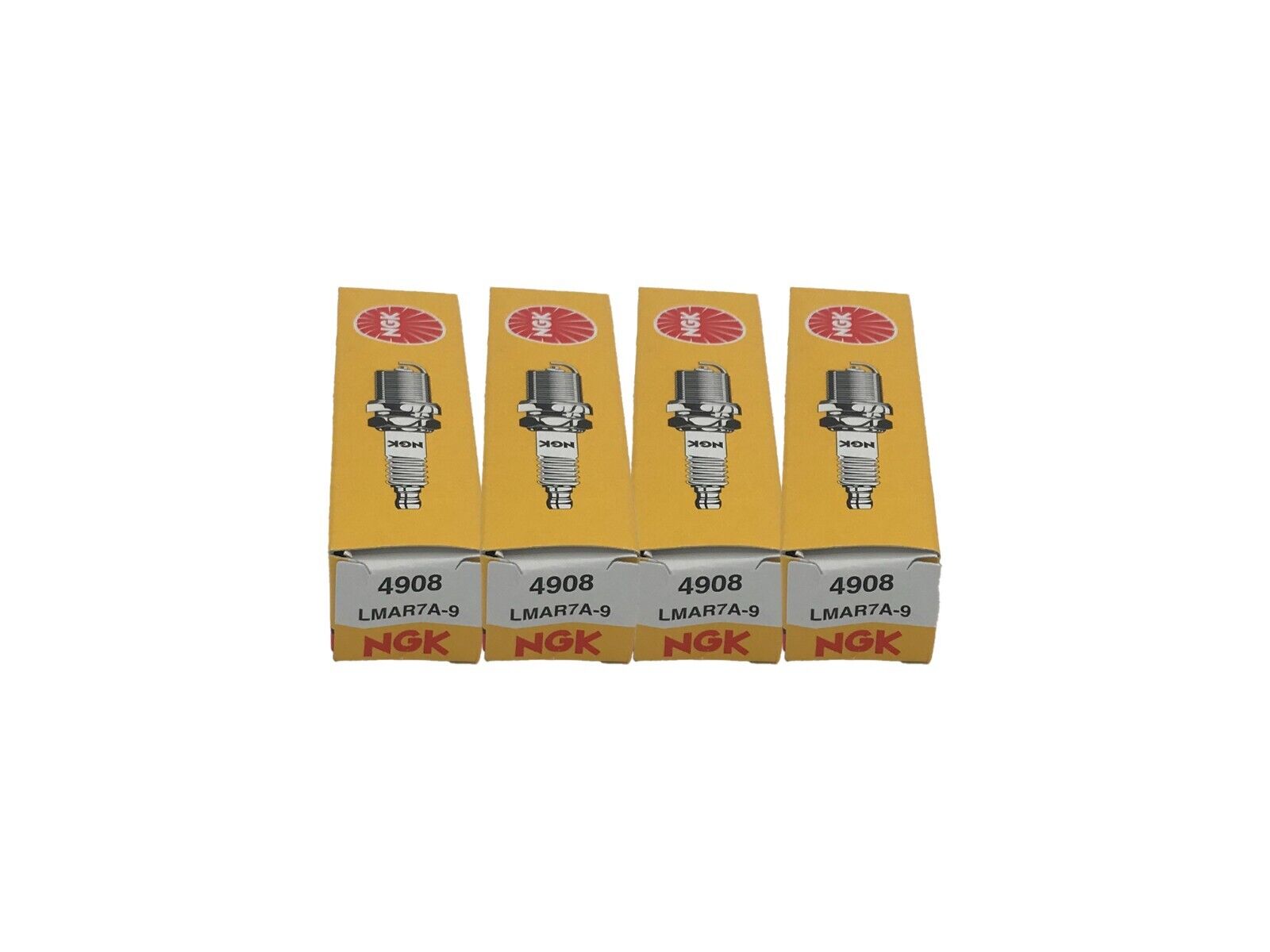 NGK Spark Plug LMAR7A-9- 4 PACK