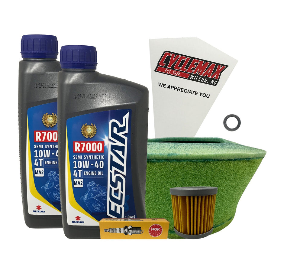 Semi-Synthetic Tune Up Kit w/ Spark Plug fits 2011-2023 Suzuki DR-Z400