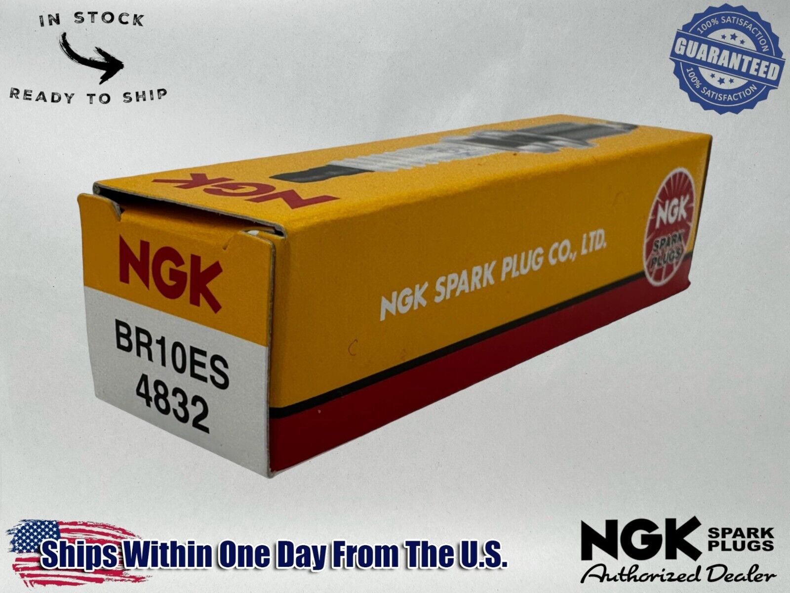 NGK Genuine OEM Authentic Spark Plug BR10ES