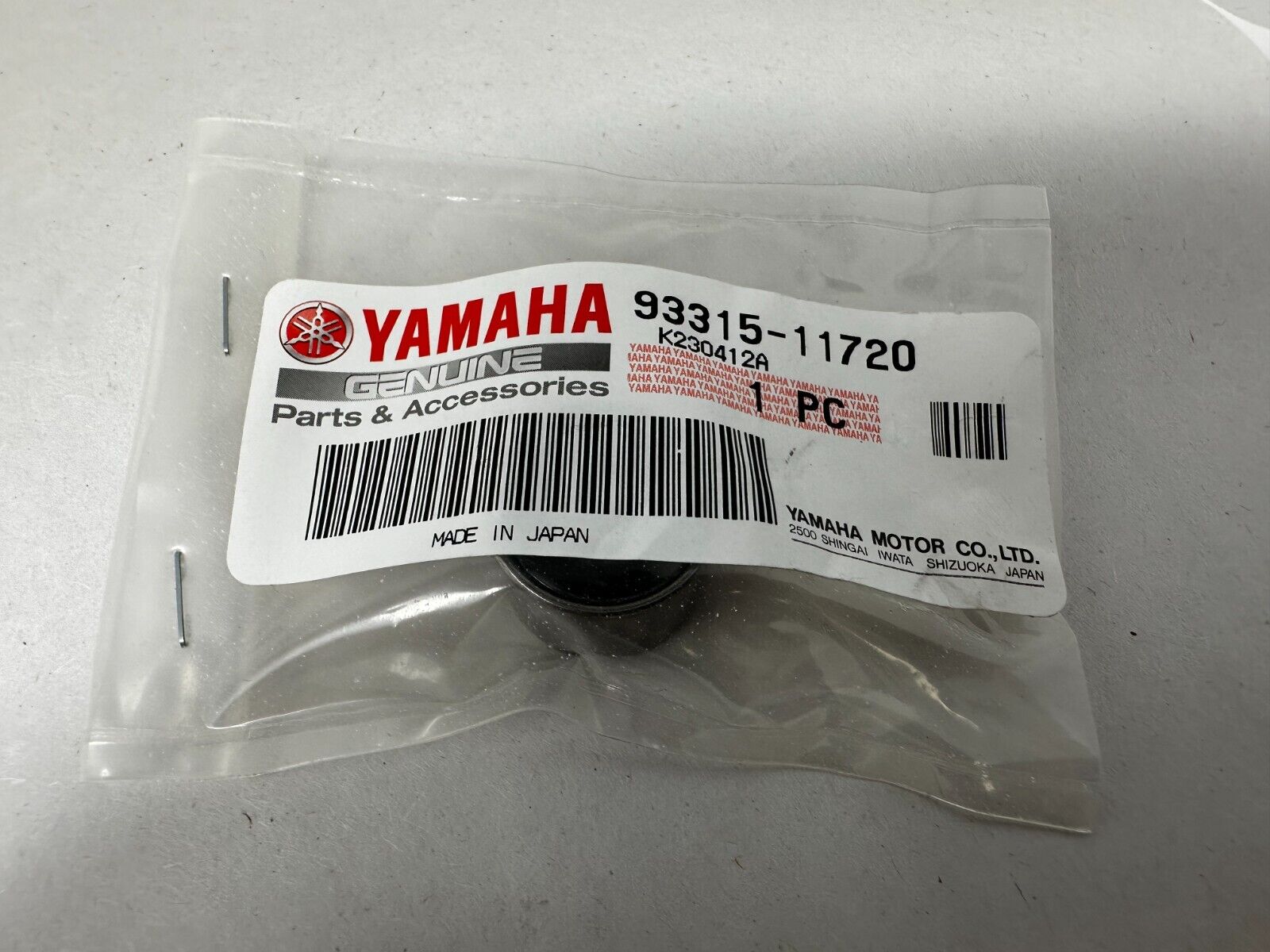 Yamaha Genuine OEM Authentic Cylinder Bearing #15 93315-11720-00