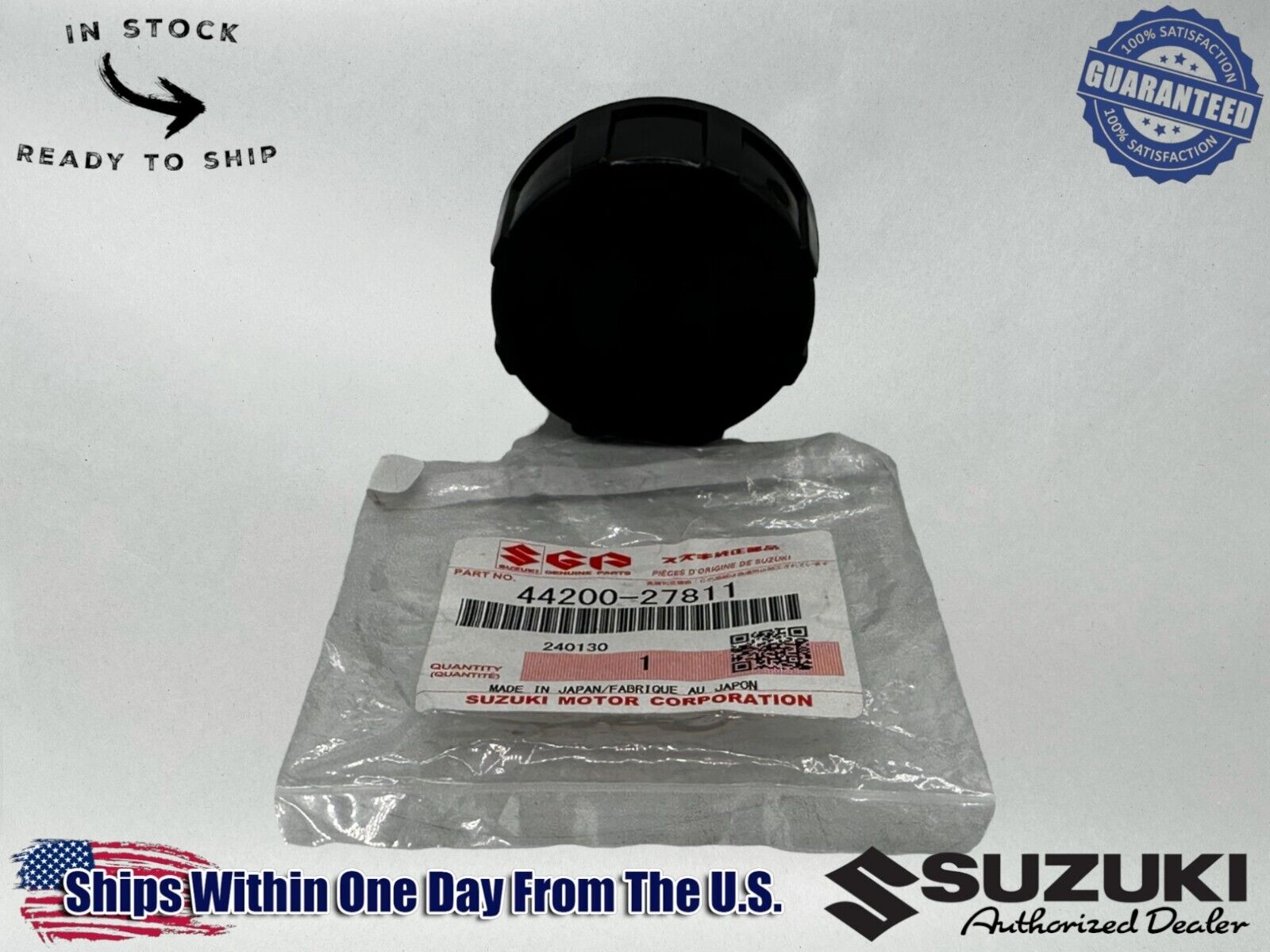 Suzuki Genuine OEM Authentic Fuel Tank Cap 44200-27811