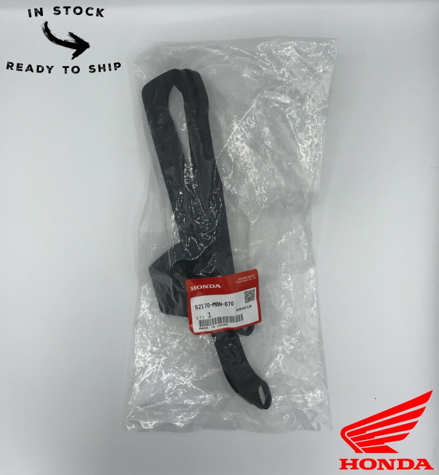 Genuine OEM Honda Front Swing Arm Chain Slider 52170-MBN-670