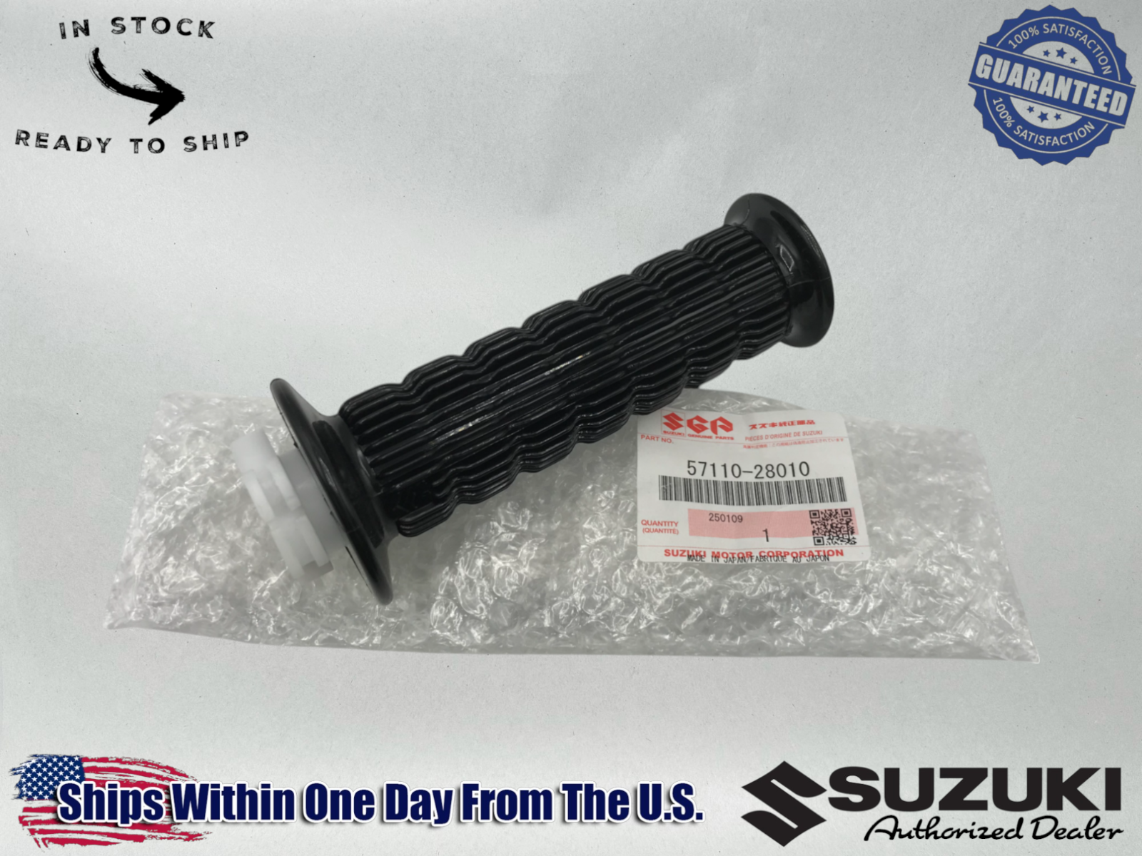 Suzuki OEM Rt Throttle Tube Grip RV TC TS 90 125 185 250 400 Y64 57110-28010