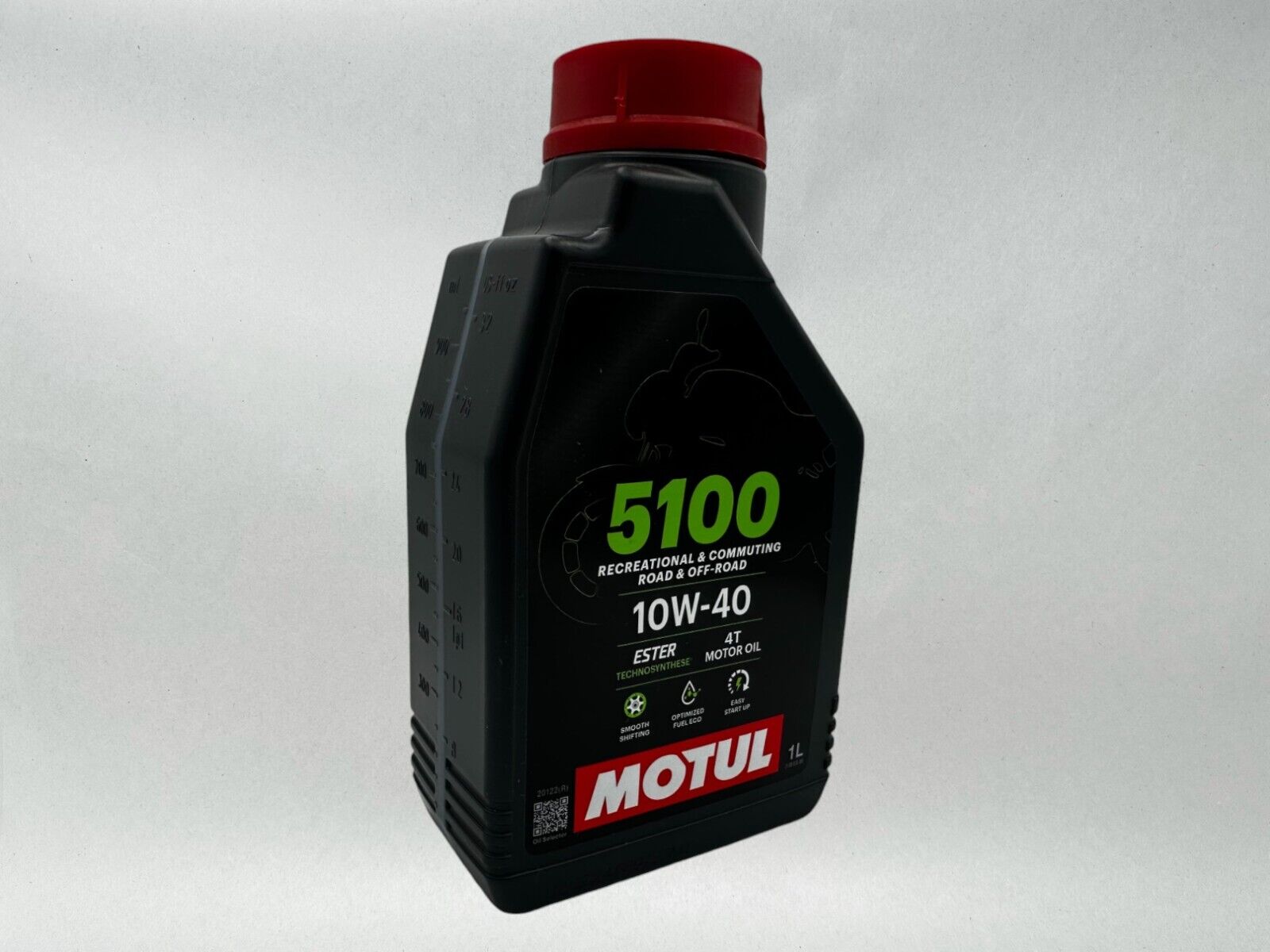 Motul Genuine OEM Motul 5100 4T 10w-40 Semi Synthetic Motorcycle Oil MOT46-6PACK