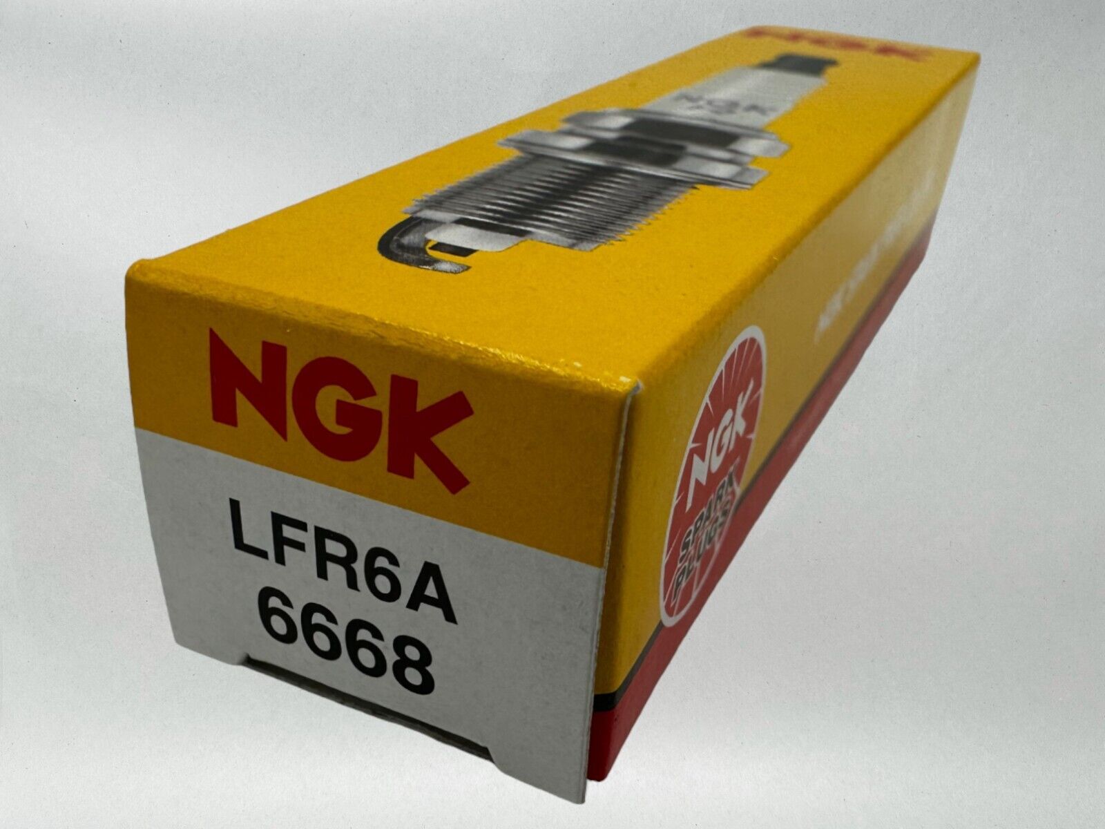 NGK Genuine OEM Authentic Spark Plugs LFR6A - 2 PACK