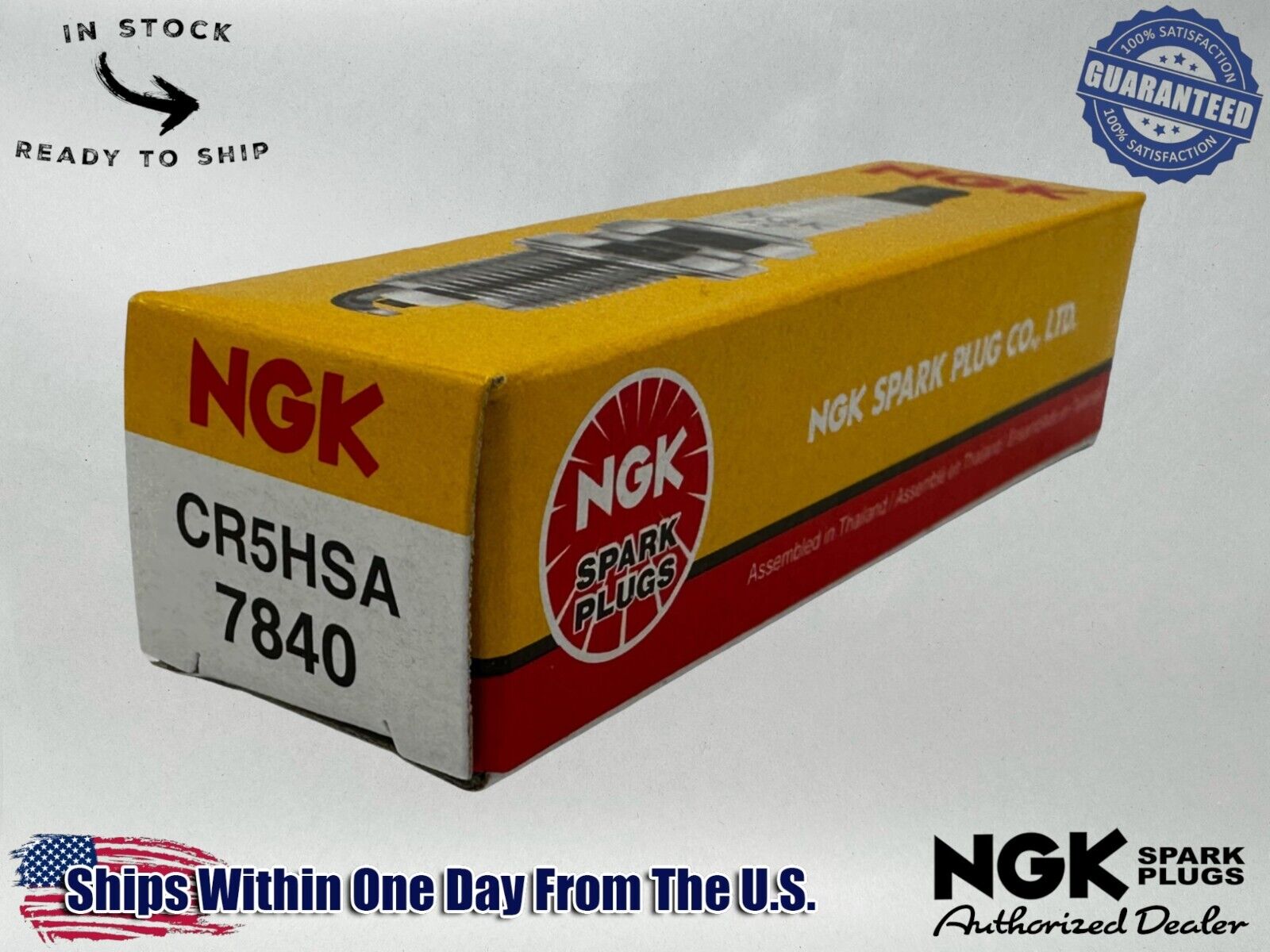 NGK Genuine OEM Authentic Spark Plug CR5HSA