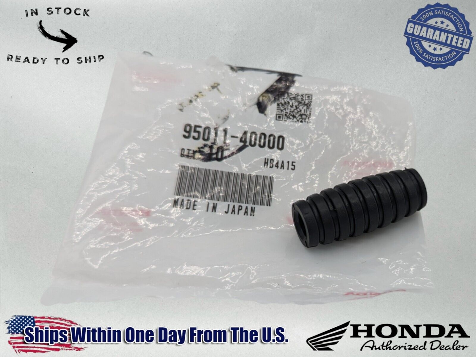 Honda Genuine OEM Authentic Gear Shifter Rubber 95011-40000