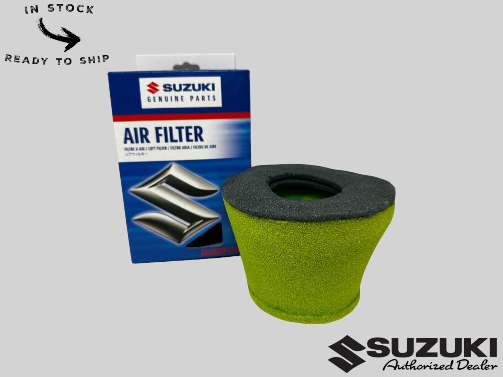 Suzuki Genuine OEM Air Cleaner Filter 13780-02B00