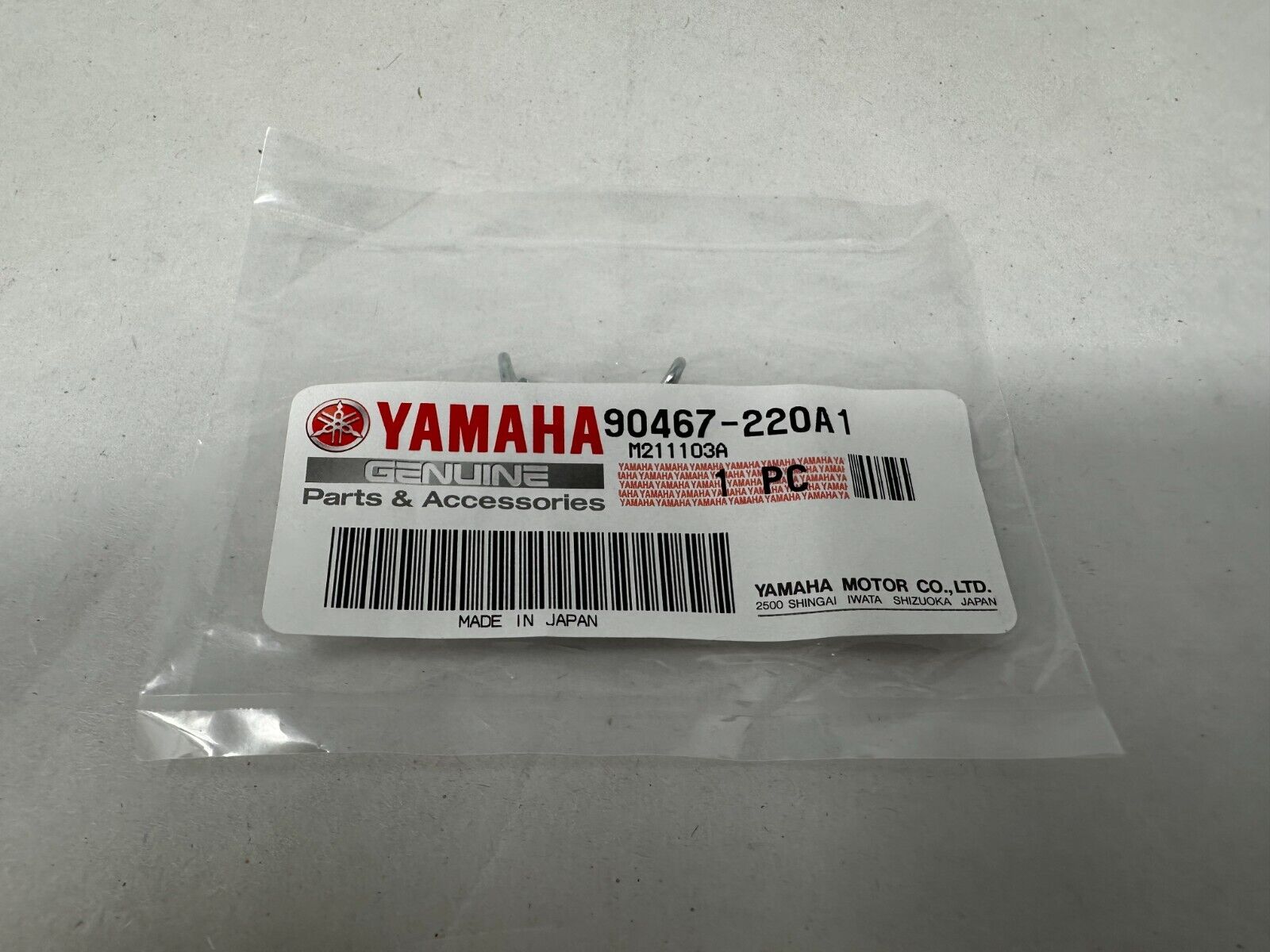 Yamaha Genuine OEM Authentic Clip 90467-220A1-00