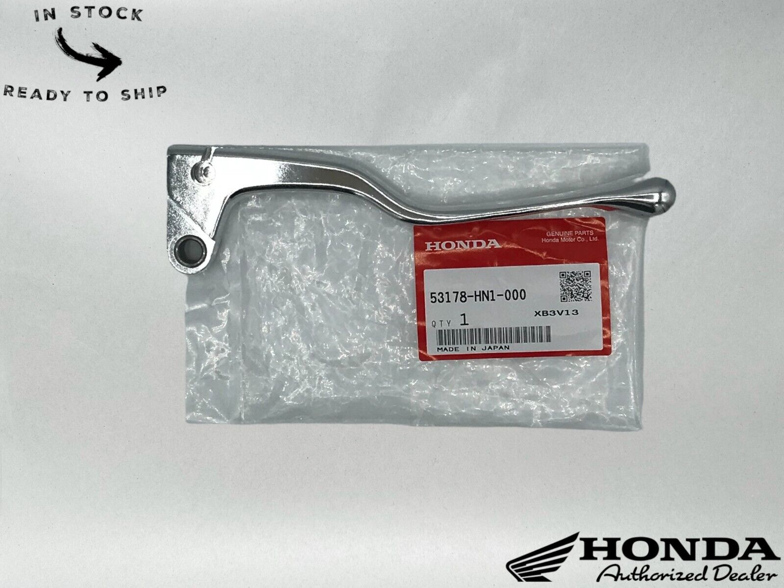 Honda Genuine OEM L. Handlebar Lever 53178-HN1-000