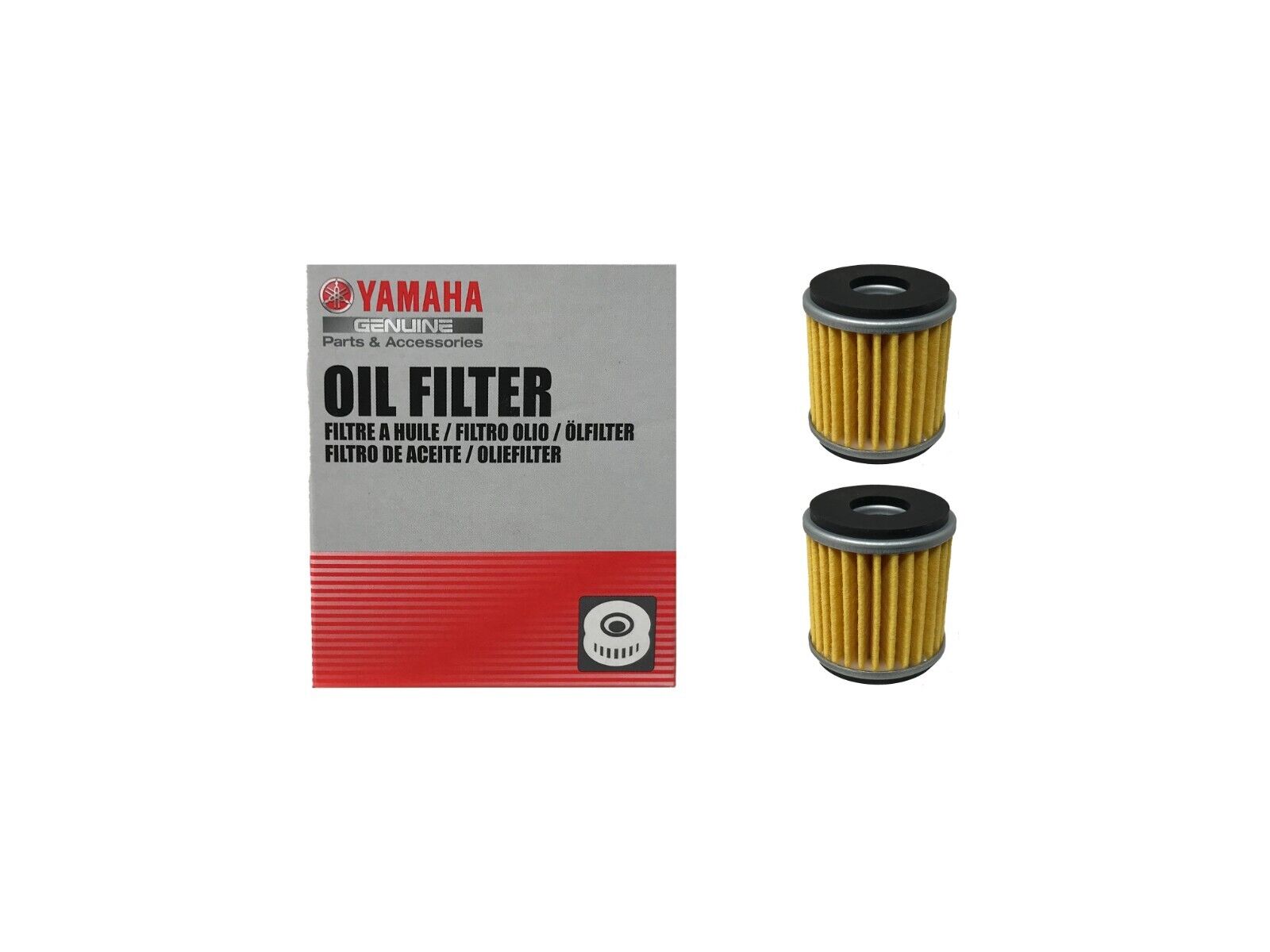 OEM Yamaha Oil Filter 5D3-13440-09 2 PACK