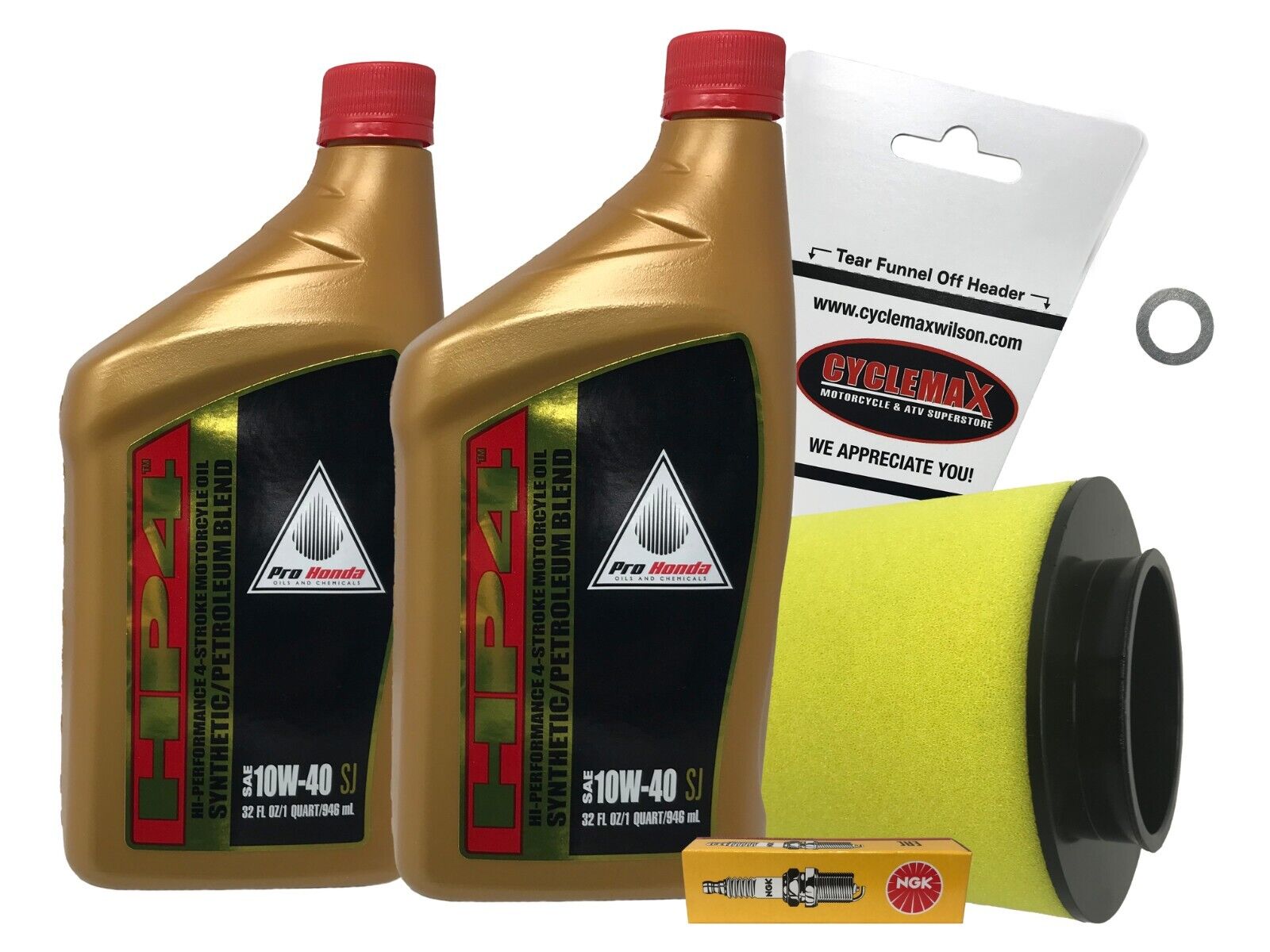 Cyclemax 1997-2006 OEM Honda TRX 250 Semi Synthetic Tune Up Kit