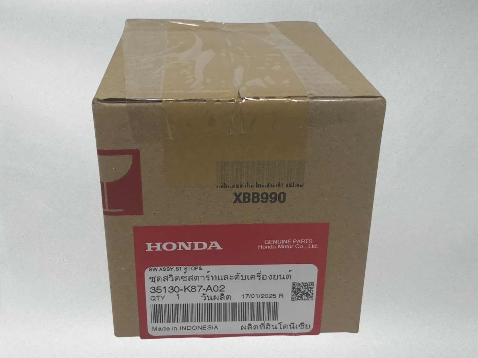 Honda Genuine OEM Engine Stop Switch 17-19 CMX300/A CMX500/A 35130-K87-A02