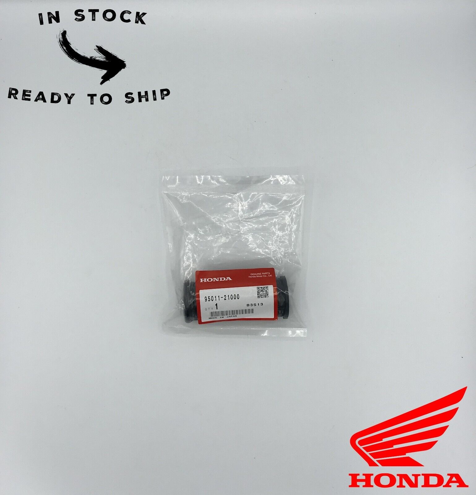 Genuine OEM Honda Rubber Foot Rest Peg 95011-21000