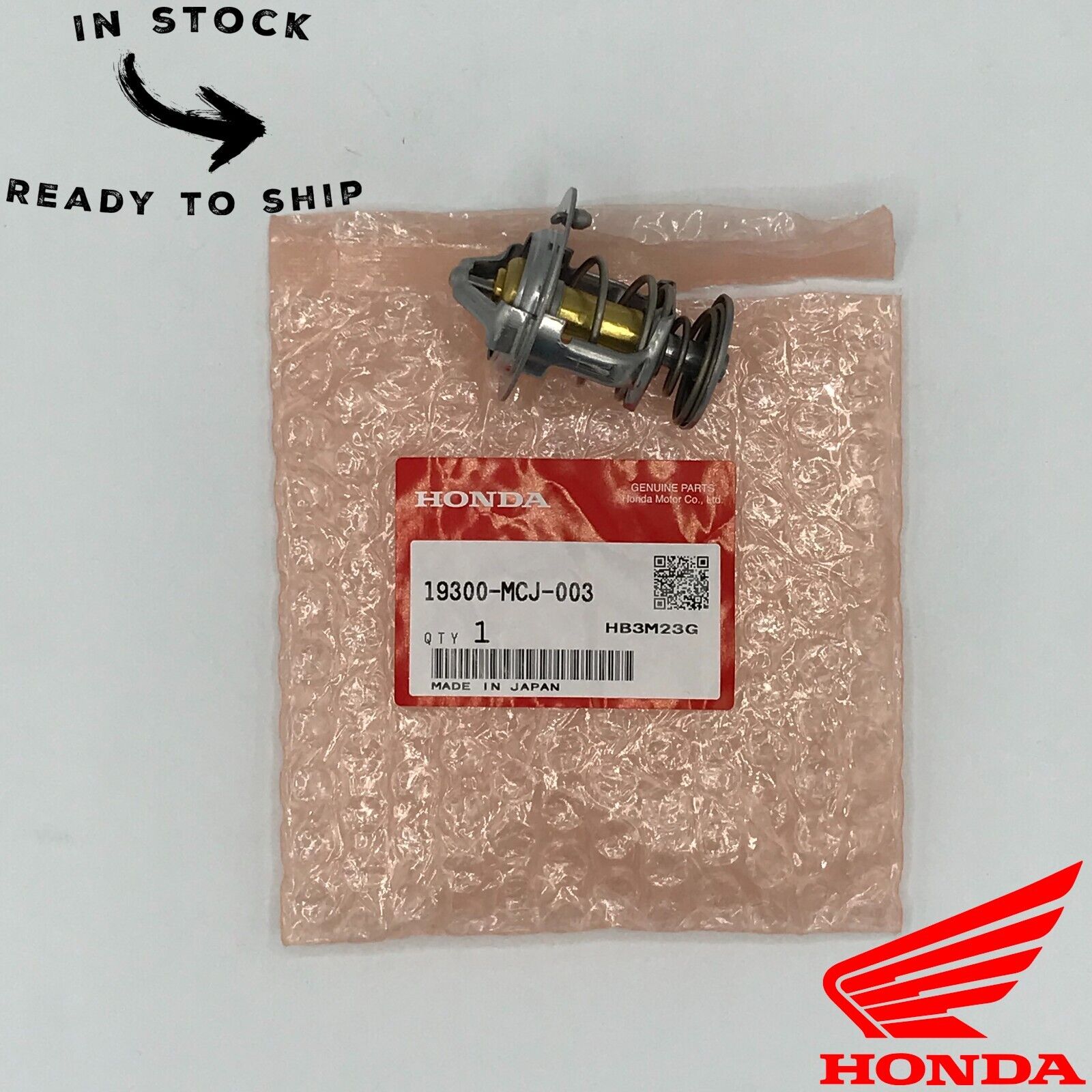 Genuine OEM Honda Thermostat 19300-MCJ-003