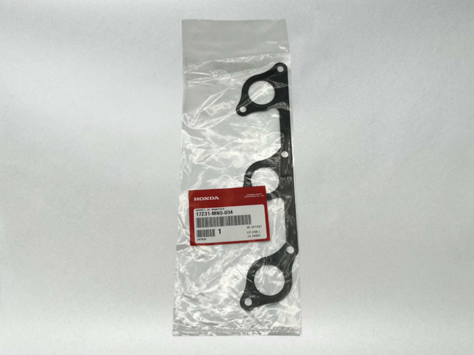 Honda Intake Manifold to Head Gasket GL1500 A I SE Goldwing 17231-MN5-004 