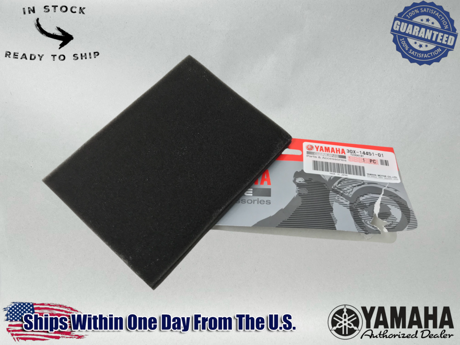 Yamaha OEM 1984-2000 XT350 N Air Filter Element Foam 30X-14451-01-00
