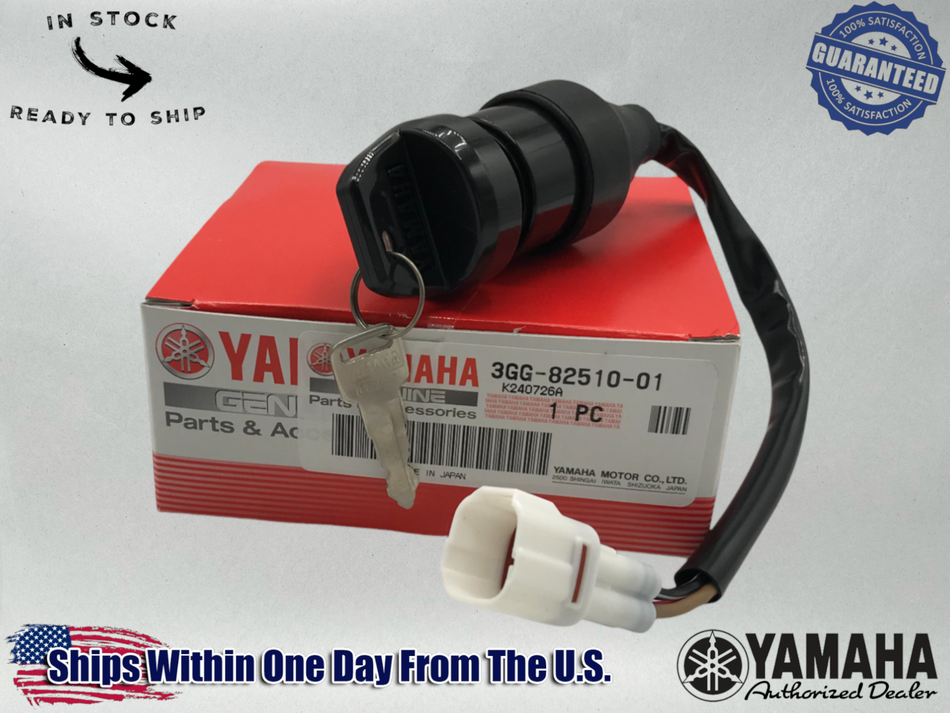 Yamaha Ignition Switch YFZ350 95-01 YFZ 350 Banshee Key Switch 3GG-82510-01-00