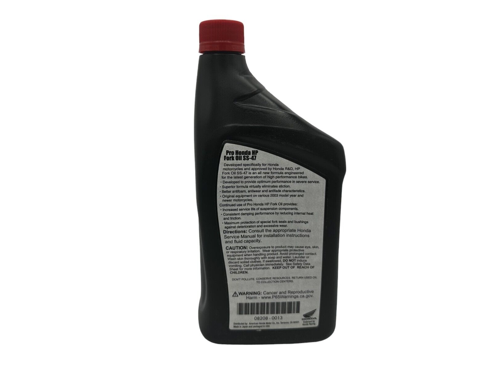 Honda Genuine OEM Pro Honda Fork Oil 08208-0013 - 4 Pack