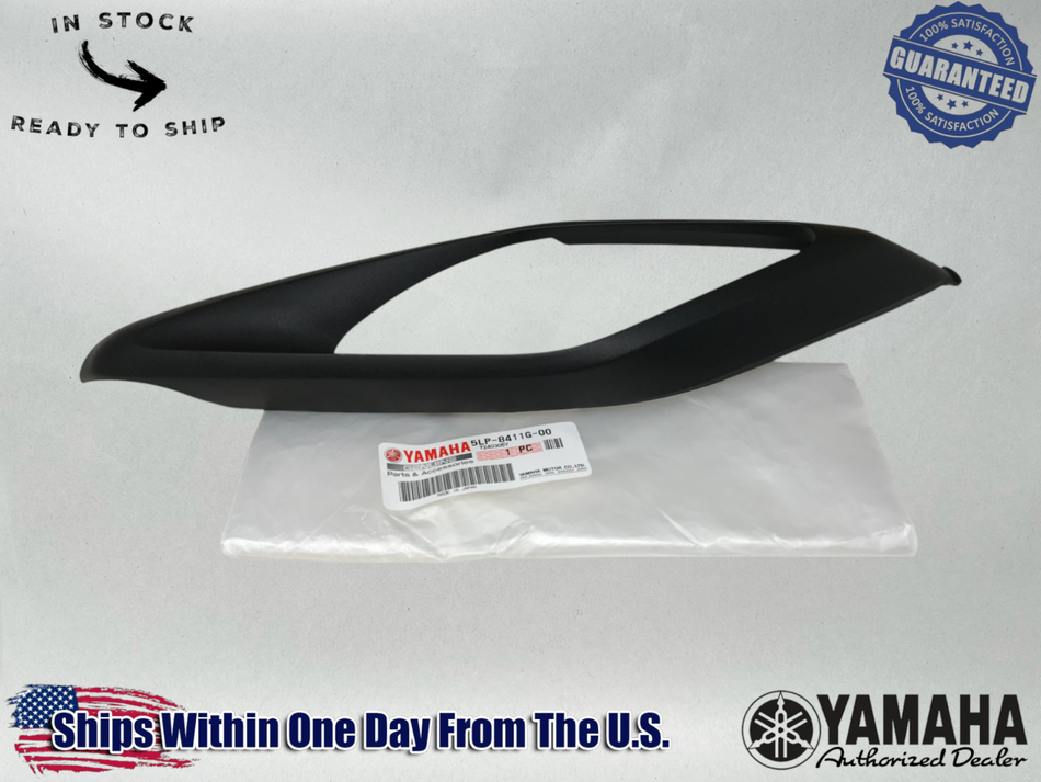 Yamaha OEM RAPTOR 660 HEADLIGHT TRIM COVER LT HEAD LIGHT 01-05 5LP-8411G-00
